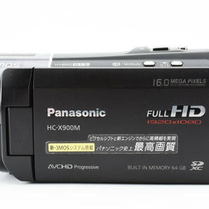 ★外観極上★パナソニック Panasonic HC-X900M ブラック ビデオカメラ L1180#2541の画像8