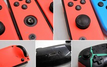 056Z113★【動作不良☆ジャンク品】Nintendo Switch ジョイコン/コントローラー/マイク まとめ セット Joy-Con/Pro/グリップ HORI 純正品_画像6