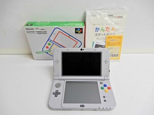 060Z900★【ジャンク品】New ニンテンドー3DS LL スーパーファミコン エディション Nintendo/任天堂/スーファミ