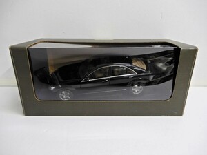 071Z908★【中古品】AUTOart/オートアート 1/18 Mercedes Benz メルセデスベンツ Sクラス ミニカー ブラック ディーラー特注 B66962330