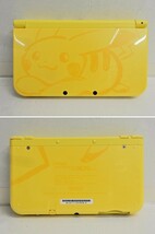 060Z155★【動作不良☆ジャンク品】new ニンテンドー 3DS LL ピカチュウ イエロー 本体 任天堂 Nintendo_画像2