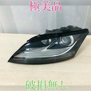 極美品 破損無 アウディ TT TTS TTRS 8J系 純正 左 ヘッドライト ランプ キセノン HID AL Automotive Lighting 8J0 941 003 F 管理2401272の画像1