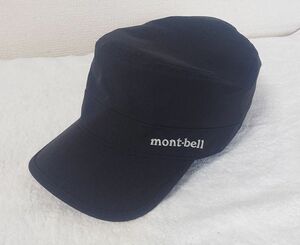 モンベル　ストレッチO.D.ワークキャップ　黒　mont-bell