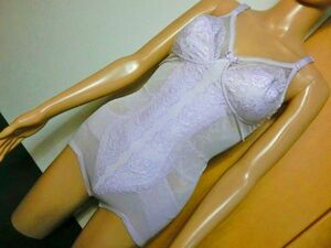 548 secondhand goods * Chandeal high class! floral print race body suit D75 size correction underwear 2 put on till including in a package possible exhibited commodity 10 point successful bid free shipping 