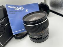 K1 MAMIYA M645 1000S + SEKOR C 80mm F1.9 45mm F2.8 グリップ/ウエストレベル、PDプリズムファインダー付 マミヤ 中判カメラ 状態良好_画像9