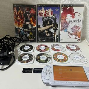 PSP3000 本体　ソフト　メモリーカード　すぐ遊べるセット