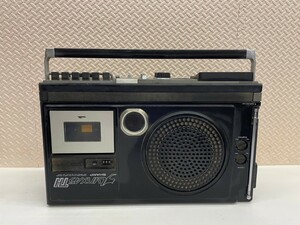 SHARP シャープ 5P-RIU モノクロTV ラジオ カセットレコーダー 昭和レトロ ジャンク品