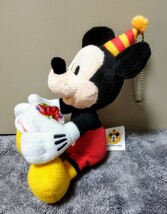 【希少】東京ディズニーリゾート　バースデーパスポート付属オリジナルグッズ　ミッキーマウスぬいぐるみ_画像3