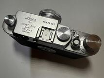 Leica ライカ DBP ERNST LEITZ GMBH WETZLAR Nr.829567 (レンズ f=5cm 1:2 Nr.1325566) Leicaマークエンボス加工革製専用ケース付き_画像3