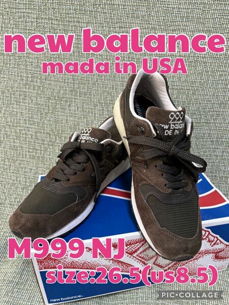 new balance ニューバランス M999 26.5cm USA製