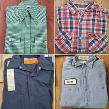 ワークシャツ ウエスタンシャツ ネルシャツ 長袖 12点セット まとめ売り Wrangler BIG BORN REDKAP CHINTAS WearGuard など_画像4