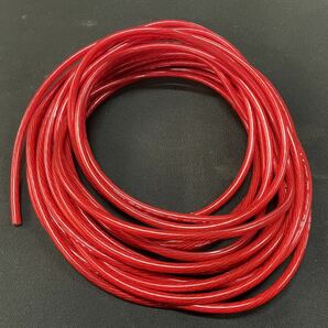 未使用 8AWG OFC 高級 パワー 電源 ケーブル TPC8 オーディオ テクニカ 11m 赤 レッド パワーアンプ エアサス にの画像1