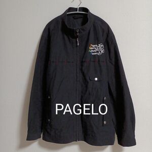 【即日発送】PAGELO 刺繍ロゴ トラックジャケット
