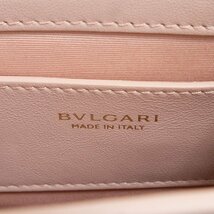 （未使用　展示品）ブルガリ BVLGARI インフィニートゥム 2way ミニトート ショルダー ハンドバッグ カーフスキン レザー ピンク 292319_画像9