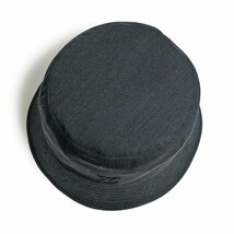 （未使用保管品）ルイ ヴィトン LOUIS VUITTON バケットハット モノグラム レイン 帽子 ナイロン ウール カーキ ブラック 緑 黒 M7013M_画像3