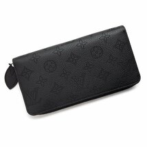 （新品・未使用品）ルイ ヴィトン LOUIS VUITTON ジッピー ウォレット ラウンドファスナー 長財布 モノグラムマヒナ ノワール M61867 箱付_画像6