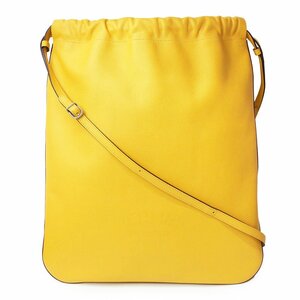 ( unused exhibition goods ) Hermes HERMESvo- ever color yellowtail dado rucksack backpack tote bag shoulder bag Joe nna pull D stamp 