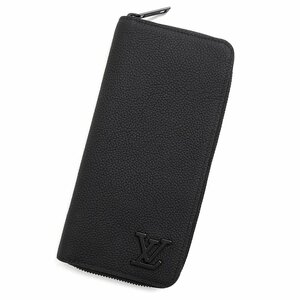 （新品・未使用品）ルイ ヴィトン LOUIS VUITTON ジッピーウォレット ヴェルティカル 長財布 アエログラムレザー ノワール ブラック M81743