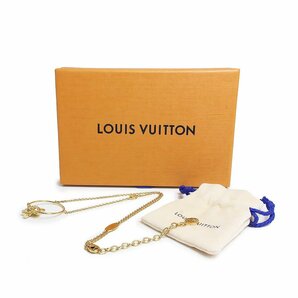 （新品・未使用品）ルイ ヴィトン LOUIS VUITTON ネックレス ヴィヴィエンヌ スウィンギング ペンダント ゴールド M00799 箱付の画像2