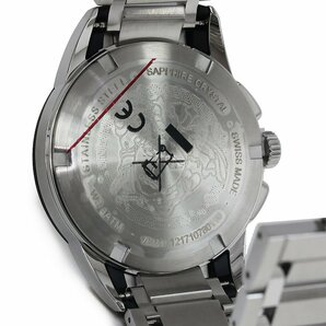 （未使用 展示品）ヴェルサーチ VERSACE キャラクター クロノグラフ クオーツ 腕時計 シルバー VEM800118 箱付の画像4