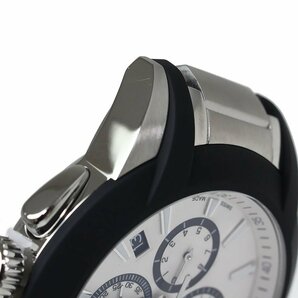 （未使用 展示品）ヴェルサーチ VERSACE キャラクター クロノグラフ クオーツ 腕時計 シルバー VEM800118 箱付の画像10