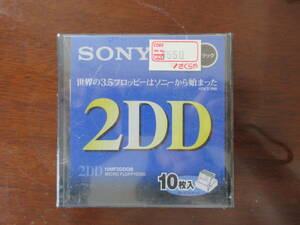 SONY　2DD　3.5インチフロッピーディスク　10枚入り　未開封未使用品