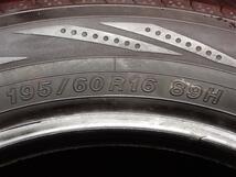 タイヤ4本 《 ヨコハマ 》 ブルーアース RV-02 [ 195/60R16 89H ]8.5分山★ ミニバン用 セレナ ウィッシュ ラフェスタ n16_画像10