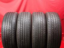 タイヤ4本 《 ダンロップ 》 グラントレック ST30 [ 225/60R18 100H ]8分山★ CR-V レクサスNX エクストレイル RAV4 エスクード n18_画像1