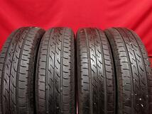 中古タイヤ 155/80R13 79S 4本セット ブリヂストン ネクストリー BRIDGESTONE NEXTRY 8分山★n13 パッソ ブーン ヴィッツ Kei ロゴ_画像1