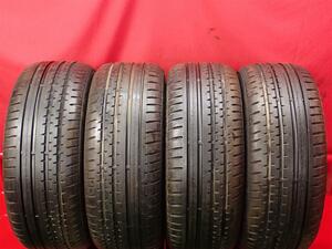 タイヤ4本 《 コンチネンタル 》 コンチスポーツ コンタクト2SSR [ 225/45R17 91V ]9/8.5分山★ ランフラット BMW2シリーズ 3シリーズ n17