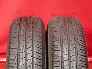 タイヤ2本 《 ブリヂストン 》 エコピア NH100C [ 155/80R13 79S ]8.5分山★ パッソ ブーン ヴィッツ Kei ロゴ カローラn13