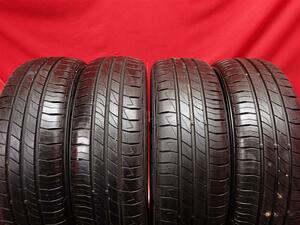 中古タイヤ 165/55R15 75V 4本セット ダンロップ ル・マン V(ファイブ) DUNLOP LE MANS V 9.5分山★n15 N-BOX デイズ ek デリカミニ