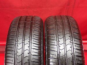 タイヤ2本 《 ブリヂストン 》 エコピア NH100C [ 185/55R16 83V ]8分山★ フィールダー シャトル フィット グレイス スイフト n16