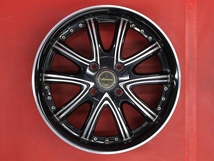 【 激安 中古 4本セット 】 5Wスポークタイプ 軽自動車用 社外 アルミホイール 15inch 5J インセット+45 PCD100 4穴 ハブ径Φ73　cc15_画像6