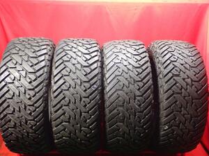 中古タイヤ 37x13.50-20 127Q 10PR 4本セット フューエル オフロード グリッパーM/T 8分山★4ＷＤ　リフトアップ クロカン n20