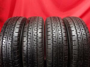  б/у шина 165R13 8PR 4 шт. комплект Dunlop ena save VAN01 DUNLOP ENASAVE VAN01 9.5 толщина выпуклости *n13 коммерческий автомобиль 8PR Town Ace Lite Ace 