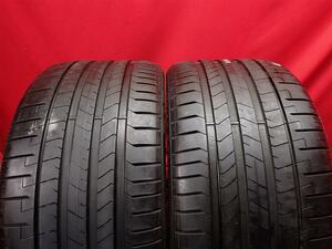 中古タイヤ 285/30R21 100Y 2本セット ピレリ P ZERO PIRELLI P ZERO 8.5分山★n21 LS500ｈ LS600h L LS460 アルピナ B7