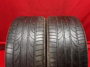 タイヤ2本 《 ブリヂストン 》 ポテンザ RE050 [ 275/40R19 101Y ]8分山★ ベンツCLクラス Sクラス n19