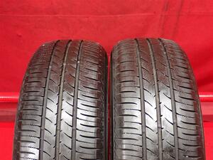 タイヤ2本 《 トーヨー 》 ナノエナジー 3プラス [ 175/65R14 82S ]8.5分山★ bB カローラ フィット キューブ ノート デミオ n14