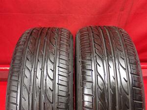 タイヤ2本 《 ダンロップ 》 EC202 [ 205/55R16 91V ]8分山★ レクサスCT アイシス カローラスポーツ リーフ n16