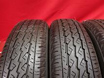 中古タイヤ 145/80R12 80/78N 4本セット ブリヂストン K370 BRIDGESTONE K370 8分山★n12 エブリィ NV100 クリッパー ミニキャブ キャリー_画像6