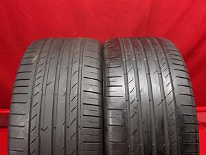 タイヤ2本 《 コンチネンタル 》 コンチ スポーツコンタクト5 SUV [ 285/45R20 112Y ]8分山★ アウディE-TRON Q7 SQ8 n20