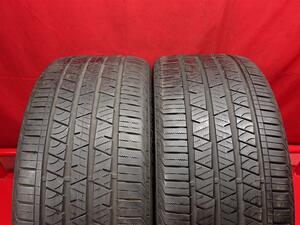 タイヤ2本 《 コンチネンタル 》 コンチ クロスコンタクトLXスポーツ [ 275/40R22 108Y ]8.5分山★ ランドローバー レンジローバー n22