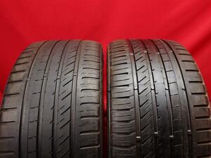 中古タイヤ 255/30R19 91Y 2本セット キンフォレスト KF550 KINFORESUT KF550 7.5分山★n19 Z3 3シリーズ セダン SLKクラス