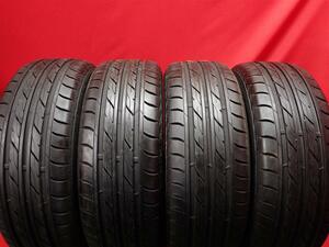 中古タイヤ 215/60R16 95H 4本セット ブリヂストン エコピア EX10 BRIDGESTONE ECOPIA EX10 8.5分山★n16 クラウン マークX ヴェゼル CX3