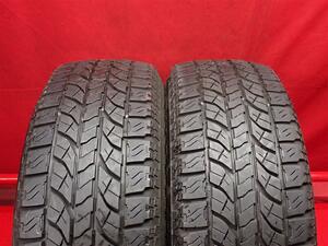 タイヤ2本 《 ヨコハマ 》 ジオランダー A/T・S [ 245/65R17 107H ]7.5分山★ トレイルブレイザー エクスプローラー n17