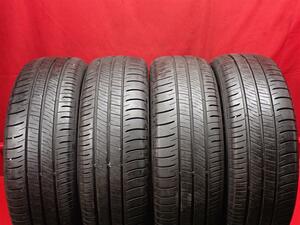 タイヤ4本 《 ダンロップ 》 エナセーブ RV505 [ 215/60R17 96H ]9.5/9分山★ ミニバン ヴェルファイア アルファード エルグランド MPV n17