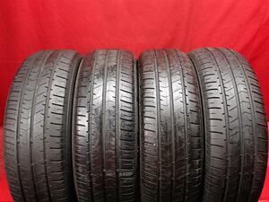 タイヤ4本 《 ブリヂストン 》 エコピア NH100RV [ 215/60R17 96H ]8/7.5分山★ ミニバン ヴェルファイア アルファード エルグランド n17