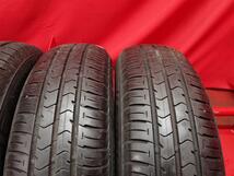 中古タイヤ 155/65R13 73S 4本セット ブリヂストン エコピア NH100C BRIDGESTONE ECOPIA NH100C 7.5分山★n13 ザッツ ルークス ヴィヴィオ_画像7