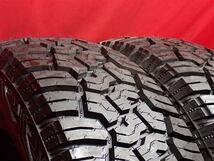 中古タイヤ 265/70R18 124/121Q 2本セット ヨコハマ ジオランダー X-AT 9.5分山 ★ ニッサン パトロール ナビゲーター n18_画像3